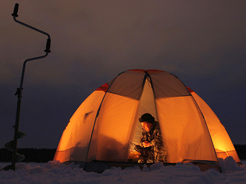 Как выбрать зимнюю палатку для рыбалки